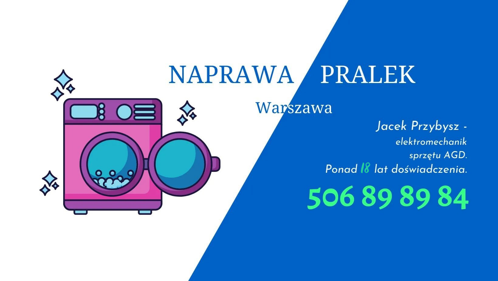 Naprawa pralek Warszawa